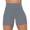 imageSunzel No Front Seam Biker Shorts for Women with Pockets Yoga Workout Gym Bike Shorts with Tummy ControlPoppy Sead