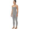 imageSunzel One Piece Jumpsuits for Women Casual Sexy Spaghetti Straps Leggings Bodysuit Tummy Control Yoga Workout RomperGray
