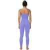 imageSunzel One Piece Jumpsuits for Women Casual Sexy Spaghetti Straps Leggings Bodysuit Tummy Control Yoga Workout RomperPeriwinkle