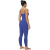 imageSunzel One Piece Jumpsuits for Women Casual Sexy Spaghetti Straps Leggings Bodysuit Tummy Control Yoga Workout RomperSapphire Blue