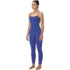 imageSunzel One Piece Jumpsuits for Women Casual Sexy Spaghetti Straps Leggings Bodysuit Tummy Control Yoga Workout RomperSapphire Blue