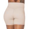 imageSunzel Sunzfly Crossover Biker Shorts for Women No Front Seam V High Waist Yoga Workout Gym Shorts with Tummy ControlBeige