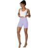 imageSunzel Sunzfly Crossover Biker Shorts for Women No Front Seam V High Waist Yoga Workout Gym Shorts with Tummy ControlLilac