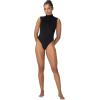 imageSunzel Thong Bodysuit for Women Sleeveless Mock Turtleneck Shapewear High Neck Stretchy ampamp Sexy TopBlack
