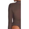 imageSunzel Turtleneck Bodysuits for Women Long Sleeve Going Out Tops Sexy One Piece Shirt Tees Tights Casual Outfits LeotardsSeal Brown