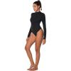 imageSunzel Turtleneck Bodysuits for Women Long Sleeve Going Out Tops Sexy One Piece Shirt Tees Tights Casual Outfits LeotardsBlack