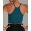 imageSunzel Free to Be Tank Crop Ribbed Tank Tops Seamless Racerback Camisoles No pad Camis Cropped Workout Gym YogaBbeige Coral Teal3pcscrop