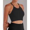 imageSunzel Free to Be Tank Crop Ribbed Tank Tops Seamless Racerback Camisoles No pad Camis Cropped Workout Gym YogaBlack Brown Grey3pcscrop
