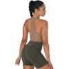 imageSunzel Butt Scrunch Seamless Shorts Womens 5 Inch Workout Shorts High Waist Stretch Booty Short for GymYogaRunningBikingAmy Forest