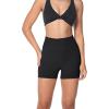 imageSunzel Butt Scrunch Seamless Shorts Womens 5 Inch Workout Shorts High Waist Stretch Booty Short for GymYogaRunningBikingBlack