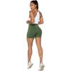 imageSunzel Butt Scrunch Seamless Shorts Womens 5 Inch Workout Shorts High Waist Stretch Booty Short for GymYogaRunningBikingBronze Green