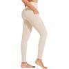 imageSunzel Womens Workout Leggings with High Waist Tummy ControlBeige