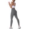imageSunzel Womens Workout Leggings with High Waist Tummy ControlDark Grey