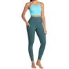 imageSunzel Womens Workout Leggings with High Waist Tummy ControlForest Green