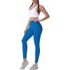imageSunzel Womens Workout Leggings with High Waist Tummy ControlFrench Blue
