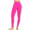imageSunzel Womens Workout Leggings with High Waist Tummy ControlHot Pink