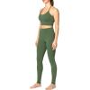imageSunzel Womens Workout Leggings with High Waist Tummy ControlOlive Green
