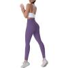 imageSunzel Womens Workout Leggings with High Waist Tummy ControlPurple