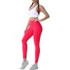 imageSunzel Womens Workout Leggings with High Waist Tummy ControlRed