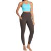 imageSunzel Womens Workout Leggings with High Waist Tummy ControlSeal Brown