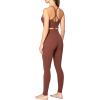 imageSunzel Womens Workout Leggings with High Waist Tummy ControlWine Red