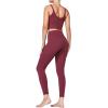 imageSunzel Womens Workout Leggings with Pockets High Waisted Tummy Control Yoga Leggings Butt Lift Sports Tights Pants