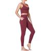 imageSunzel Womens Workout Leggings with Pockets High Waisted Tummy Control Yoga Leggings Butt Lift Sports Tights Pants