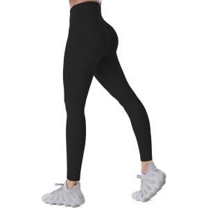 imageSunzel Womens Workout Leggings with High Waist Tummy Control28 Inseam Black
