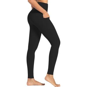 imageSunzel Womens Workout Leggings with High Waist Tummy ControlBlack
