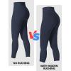 imageSunzel Sunzfly Invisible Butt Scrunch Workout Leggings for Women Butt Lifting High Waisted Gym Yoga Pants with Tummy ControlAsh Blue