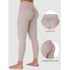 imageSunzel Sunzfly Invisible Butt Scrunch Workout Leggings for Women Butt Lifting High Waisted Gym Yoga Pants with Tummy ControlBeige