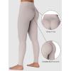 imageSunzel Sunzfly Invisible Butt Scrunch Workout Leggings for Women Butt Lifting High Waisted Gym Yoga Pants with Tummy ControlBeige