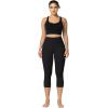 imageSunzel Sunzfly Invisible Butt Scrunch Workout Leggings for Women Butt Lifting High Waisted Gym Yoga Pants with Tummy ControlBlack