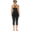 imageSunzel Sunzfly Invisible Butt Scrunch Workout Leggings for Women Butt Lifting High Waisted Gym Yoga Pants with Tummy ControlBlack