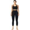 imageSunzel Sunzfly Invisible Butt Scrunch Workout Leggings for Women Butt Lifting High Waisted Gym Yoga Pants with Tummy ControlBlack