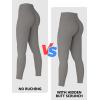 imageSunzel Sunzfly Invisible Butt Scrunch Workout Leggings for Women Butt Lifting High Waisted Gym Yoga Pants with Tummy ControlCharcoal Gray