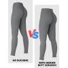 imageSunzel Sunzfly Invisible Butt Scrunch Workout Leggings for Women Butt Lifting High Waisted Gym Yoga Pants with Tummy ControlCharcoal Gray
