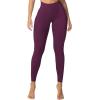imageSunzel Sunzfly Invisible Butt Scrunch Workout Leggings for Women Butt Lifting High Waisted Gym Yoga Pants with Tummy ControlCherry Red
