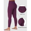 imageSunzel Sunzfly Invisible Butt Scrunch Workout Leggings for Women Butt Lifting High Waisted Gym Yoga Pants with Tummy ControlCherry Red