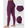 imageSunzel Sunzfly Invisible Butt Scrunch Workout Leggings for Women Butt Lifting High Waisted Gym Yoga Pants with Tummy ControlCherry Red