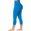 imageSunzel Sunzfly Invisible Butt Scrunch Workout Leggings for Women Butt Lifting High Waisted Gym Yoga Pants with Tummy ControlClassic Blue