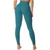 imageSunzel Sunzfly Invisible Butt Scrunch Workout Leggings for Women Butt Lifting High Waisted Gym Yoga Pants with Tummy ControlDeep Lagoon