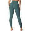 imageSunzel Sunzfly Invisible Butt Scrunch Workout Leggings for Women Butt Lifting High Waisted Gym Yoga Pants with Tummy ControlJasper Green