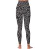 imageSunzel Sunzfly Invisible Butt Scrunch Workout Leggings for Women Butt Lifting High Waisted Gym Yoga Pants with Tummy ControlLeopard Charcoal Gray