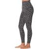 imageSunzel Sunzfly Invisible Butt Scrunch Workout Leggings for Women Butt Lifting High Waisted Gym Yoga Pants with Tummy ControlLeopard Charcoal Gray