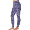 imageSunzel Sunzfly Invisible Butt Scrunch Workout Leggings for Women Butt Lifting High Waisted Gym Yoga Pants with Tummy ControlLeopard Periwinkle
