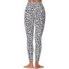 imageSunzel Sunzfly Invisible Butt Scrunch Workout Leggings for Women Butt Lifting High Waisted Gym Yoga Pants with Tummy ControlLeopard White
