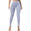 imageSunzel Sunzfly Invisible Butt Scrunch Workout Leggings for Women Butt Lifting High Waisted Gym Yoga Pants with Tummy ControlLight Blue