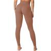 imageSunzel Sunzfly Invisible Butt Scrunch Workout Leggings for Women Butt Lifting High Waisted Gym Yoga Pants with Tummy ControlNatural Brown
