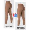 imageSunzel Sunzfly Invisible Butt Scrunch Workout Leggings for Women Butt Lifting High Waisted Gym Yoga Pants with Tummy ControlNatural Brown